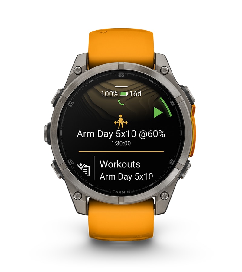 fēnix 8 AMOLED GPS Watch - 47mm, Sapphire