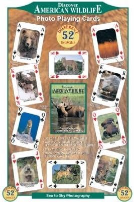Discover American Wildlife Playing Cards