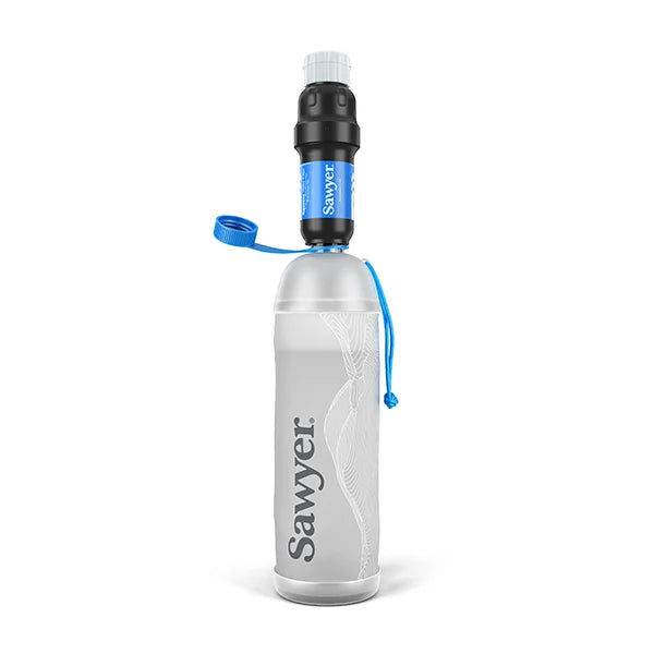 Squeeze Water Filtration System with Cnoc Premium 1 Liter Bottle