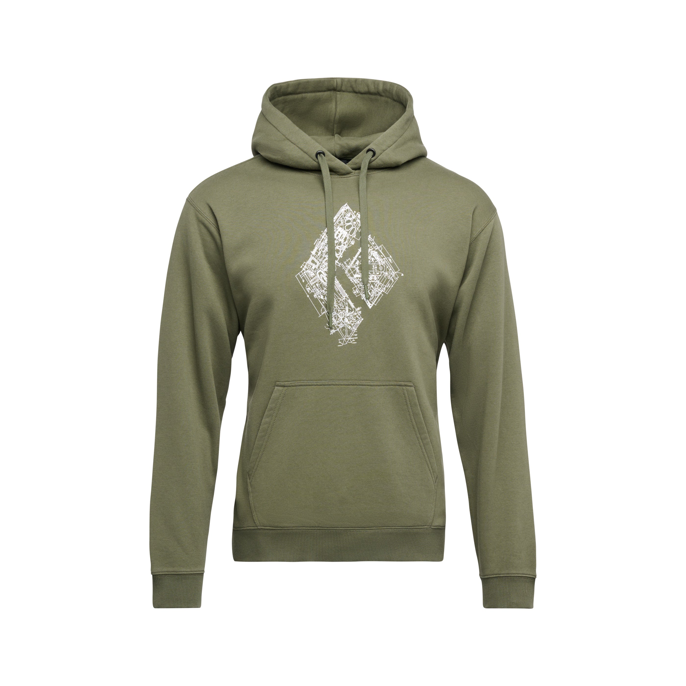 Engineered Diamond Pullover Hoody