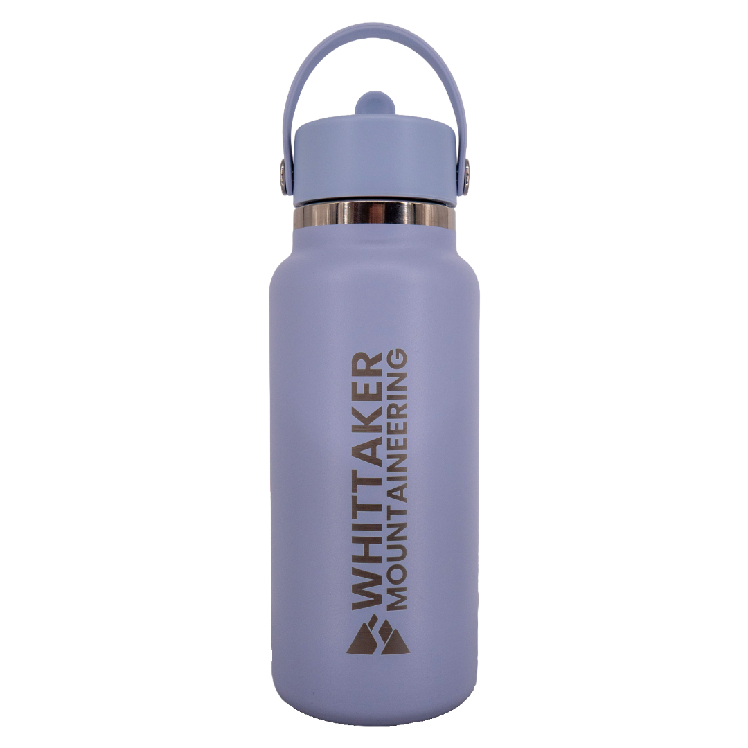 Whittaker Mountaineering Wide Mouth Bottle w/ Flex Straw Cap - 32oz