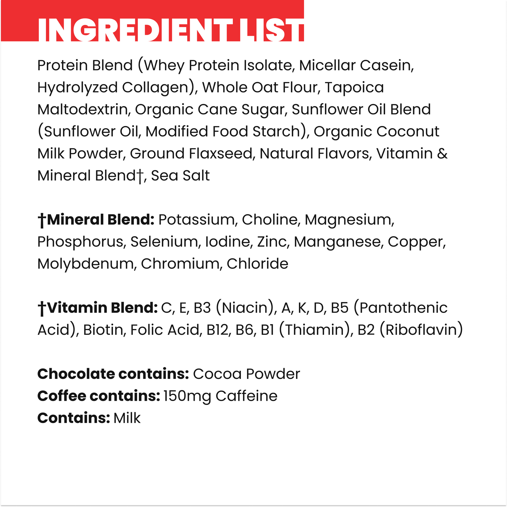 RecPak Complete Nutrition Pack