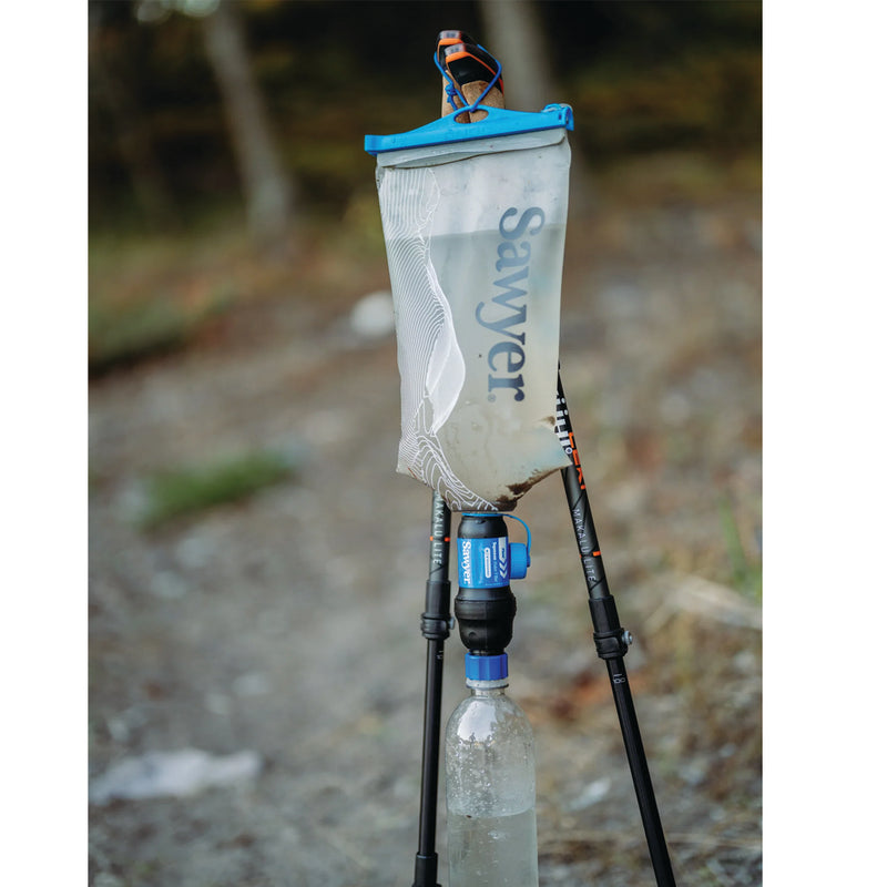 Squeeze Water Filtration System with Cnoc Premium 2 Liter Bladder