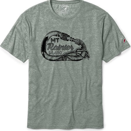 Mt. Rainier Climbing Carabiner T-Shirt