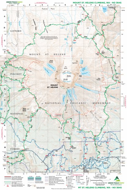Mount St. Helens Climbing - 364S