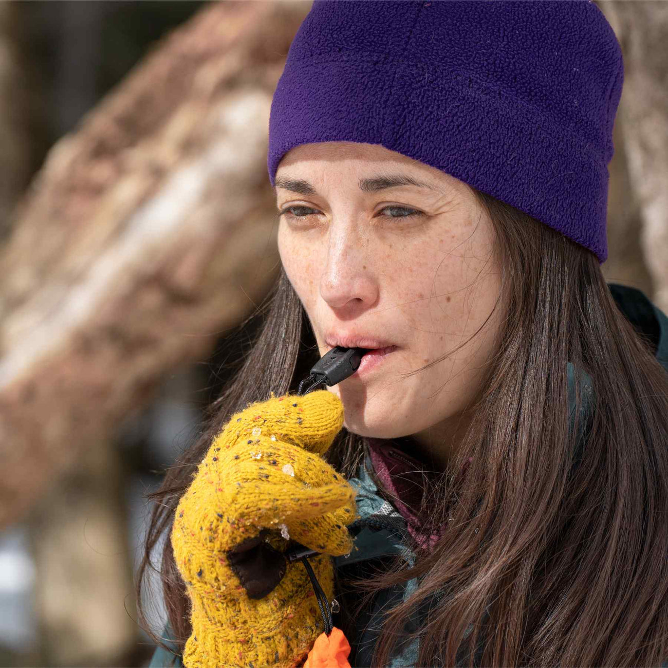 Emergency Bivvy w/ Rescue Whistle - Orange