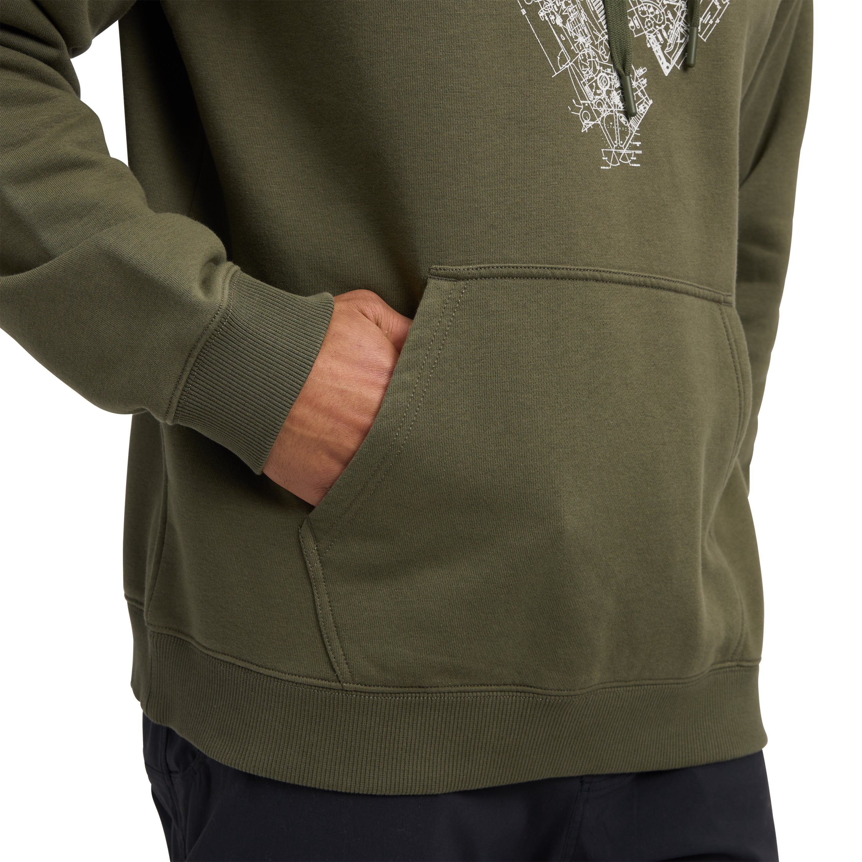 Engineered Diamond Pullover Hoody