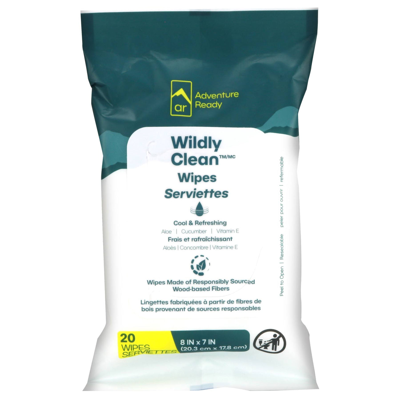 Adventure Ready Wildly Clean Wipes