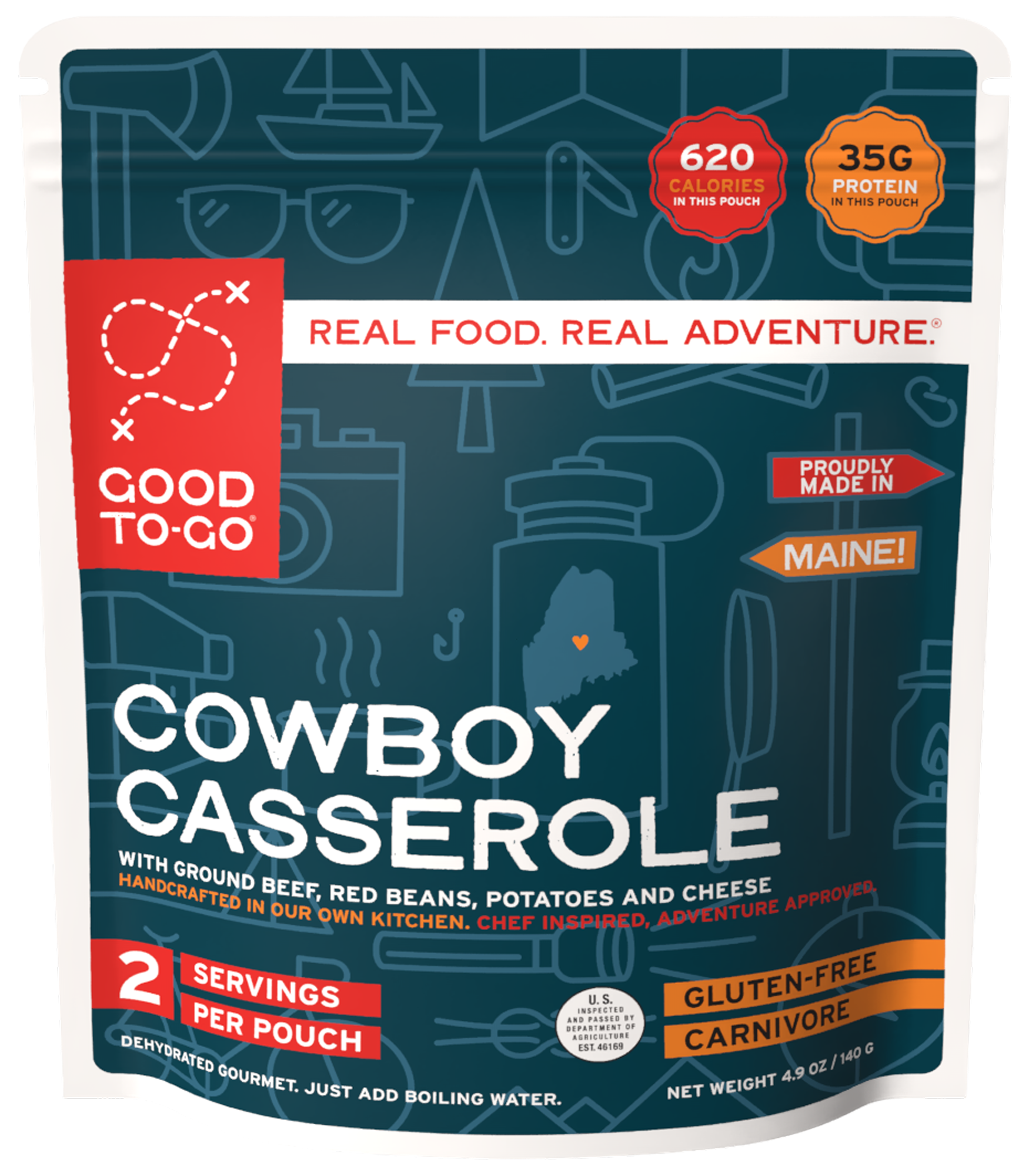 Cowboy Casserole w/ Beef & Potatoes
