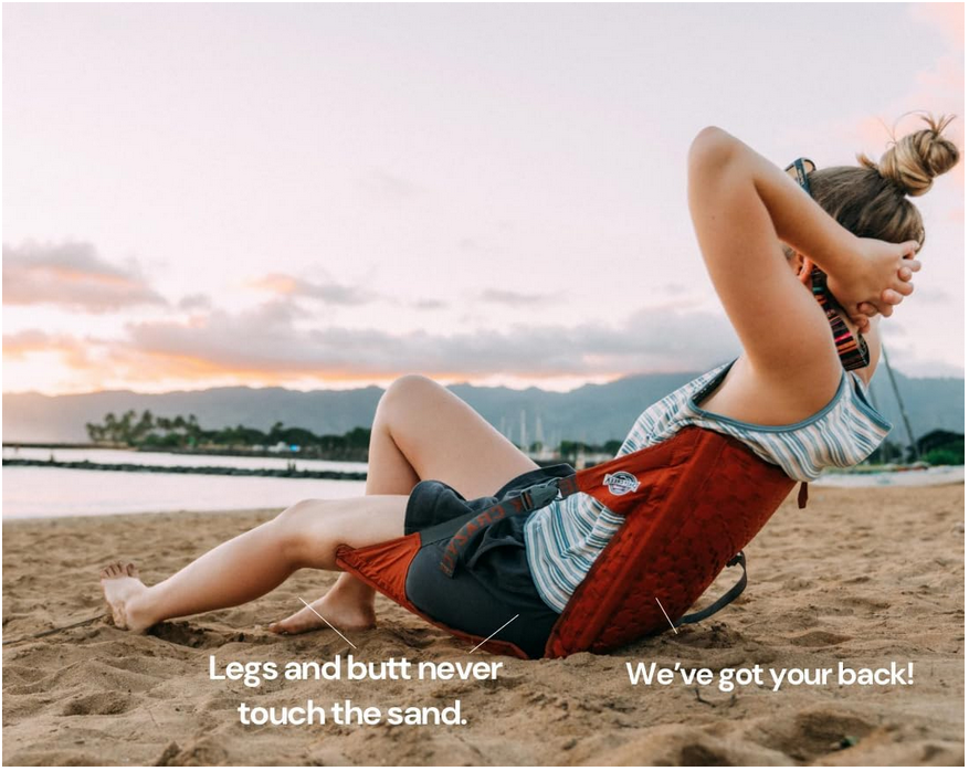 Crazy Creek Hex 2.0 Original Chair | Lightweight Packable Outdoor Seat