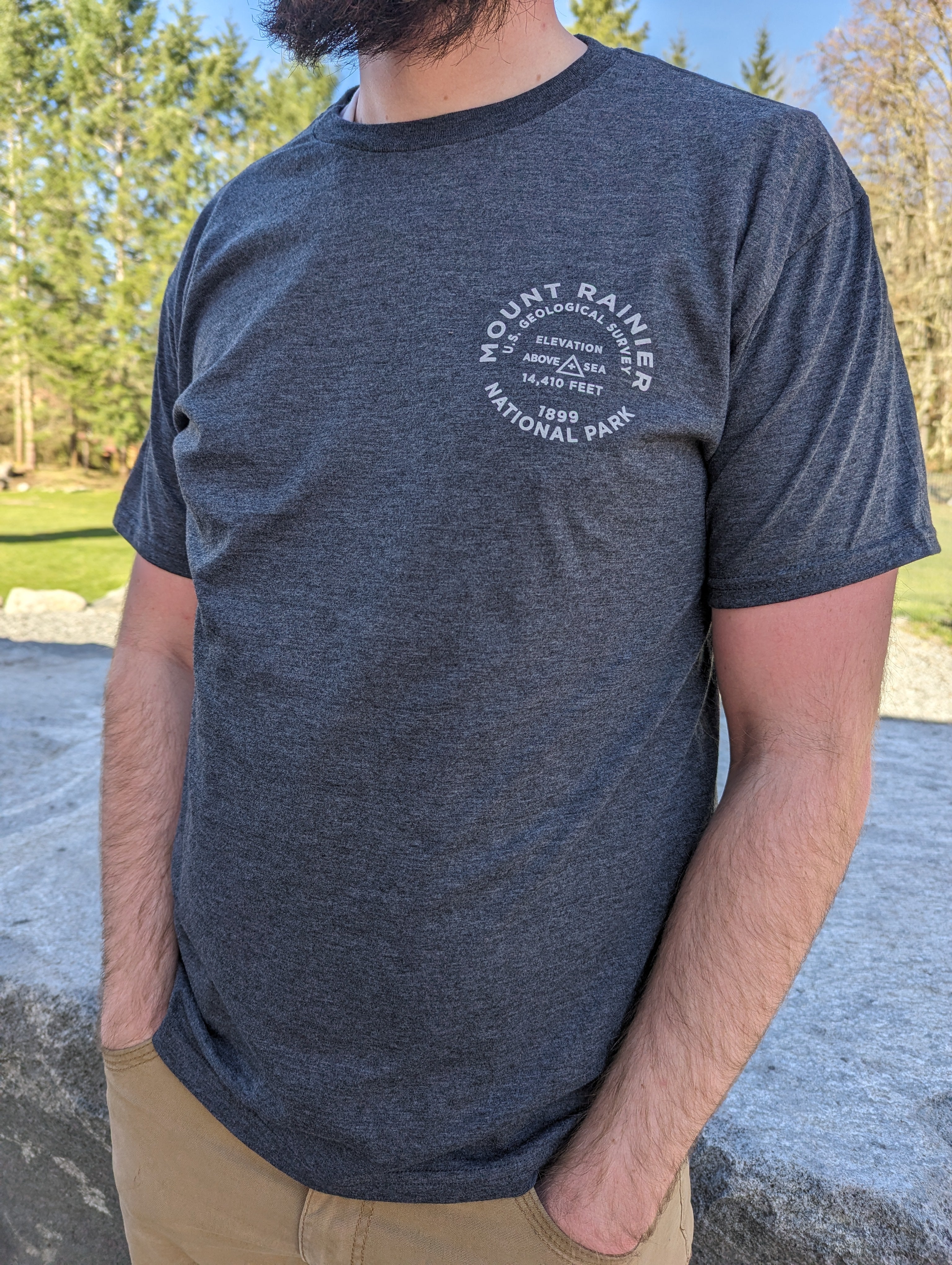 Mt. Rainier Benchmark V2 Tee