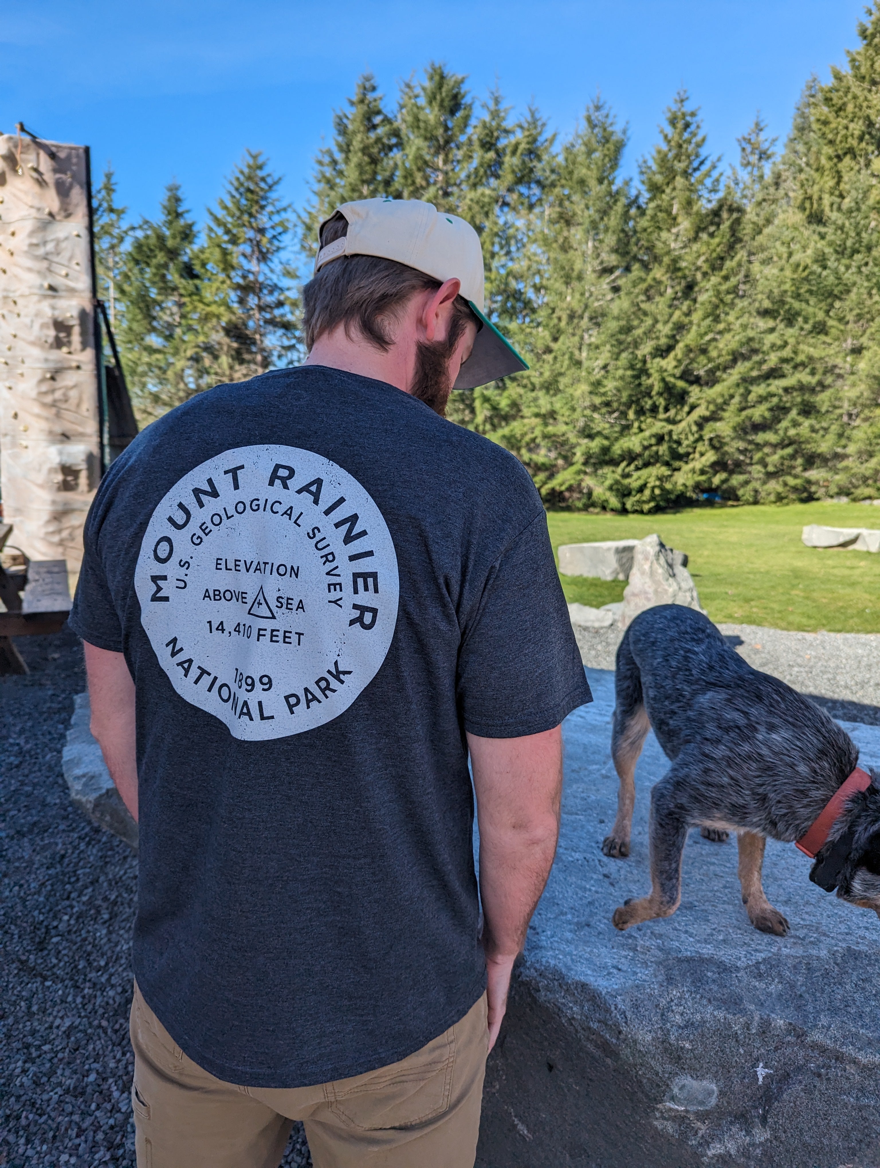 Mt. Rainier Benchmark V2 Tee