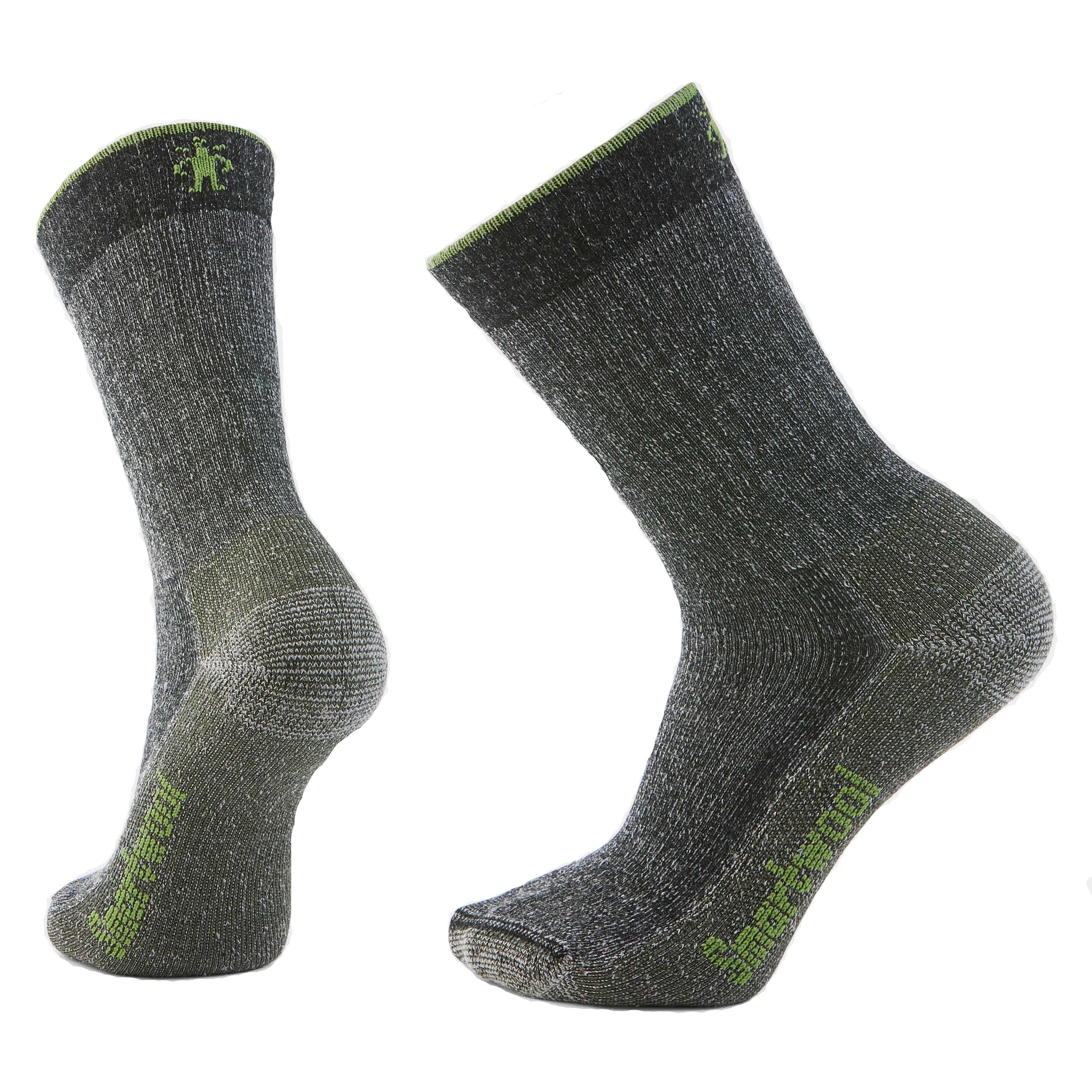 Smartwool Hike Classic Edition Full Cushion 2nd Cut Crew Socks, Black / XL