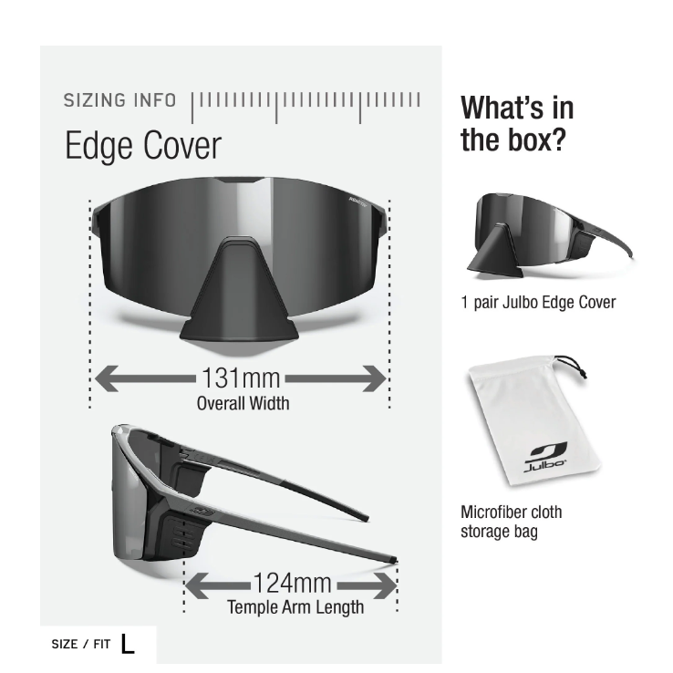 Edge Cover Glacier Glasses