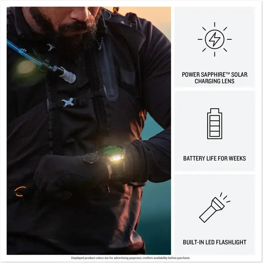 fēnix 8 Solar GPS Watch - 47mm, Sapphire