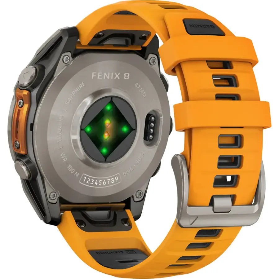fēnix 8 AMOLED GPS Watch - 47mm, Sapphire