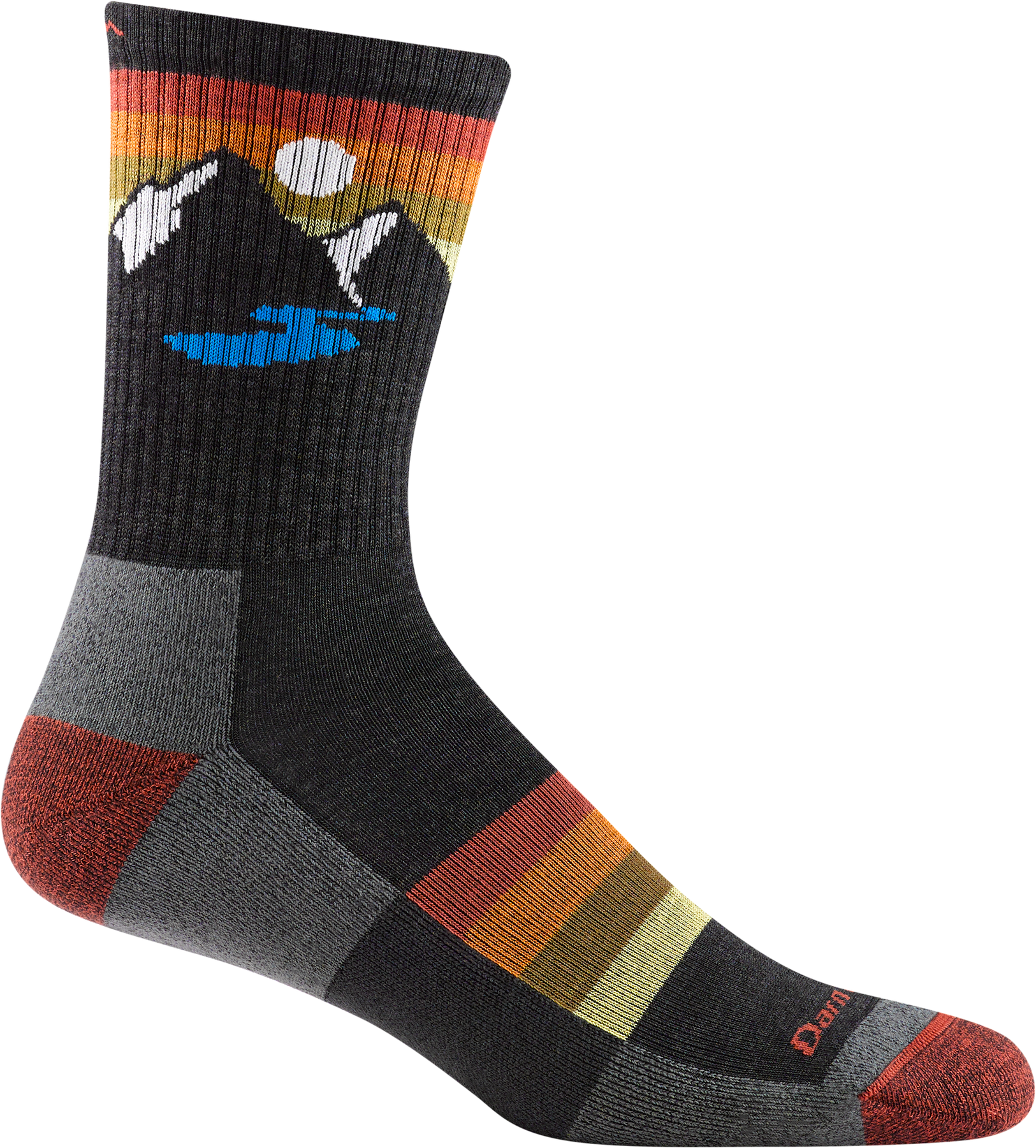 Sunset Ridge Micro Crew Socks